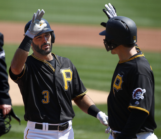 Pirates avoid sweep, pound Rockies 10-2