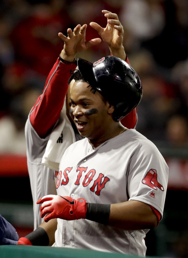 Red Sox continue best-ever start with 9-0 win over Angels