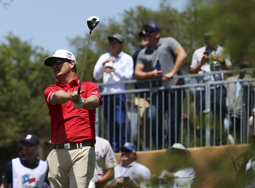 Zach Johnson rolling, shares Texas Open lead with Ryan Moore