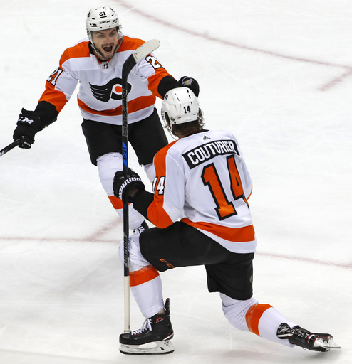 Courtier scores late, Flyers edge Penguins to force Game 6
