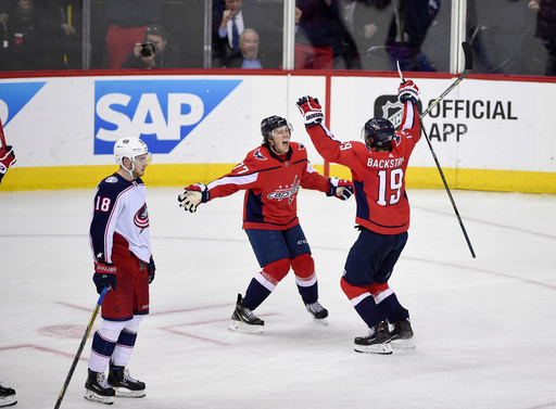 Backstrom scores in OT, Caps take 3-2 series lead