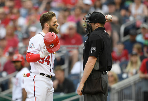 Bryce Harper hits leadoff for first time since 2013