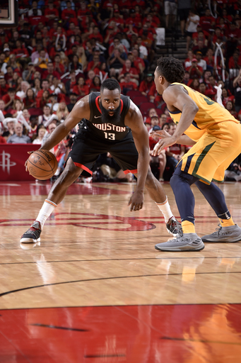 Harden’s 41 points lead Rockets over Jazz in Game 1