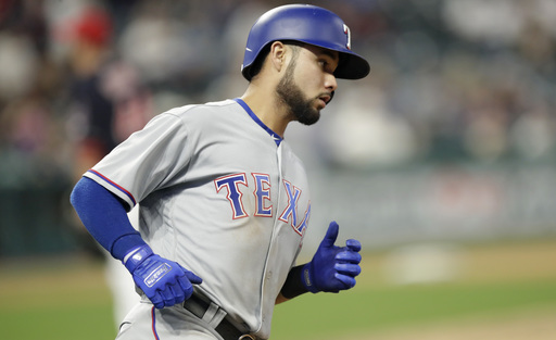 Gallo, Kiner-Falefa homer in 12th, Rangers beat Indians 8-6