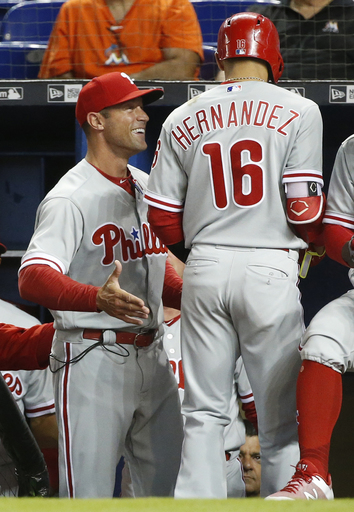 Nola works into eighth, pitches Phillies past Marlins, 6-0
