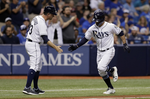 Rookie Yarbrough sparkles, helps Rays beat Blue Jays 6-2