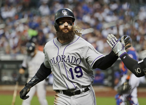 Rockies hang on to beat reeling Mets 8-7