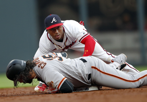 Posey, McCutchen help hot-hitting Giants beat Braves 11-2