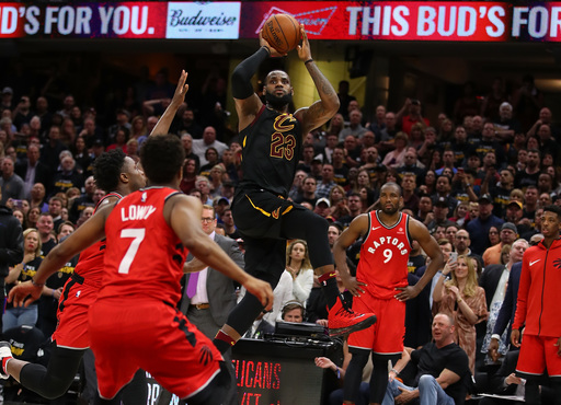 He The North: LeBron’s bank at buzzer downs Raptors