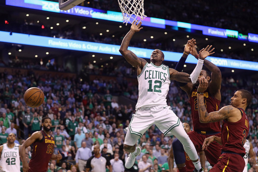 Celtics survive 42-point night by LeBron, down Cavs 107-94