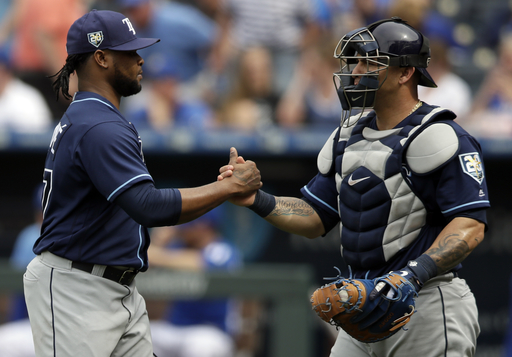 Rays beat Royals 5-3 for 3-game sweep, drop KC to 13-30