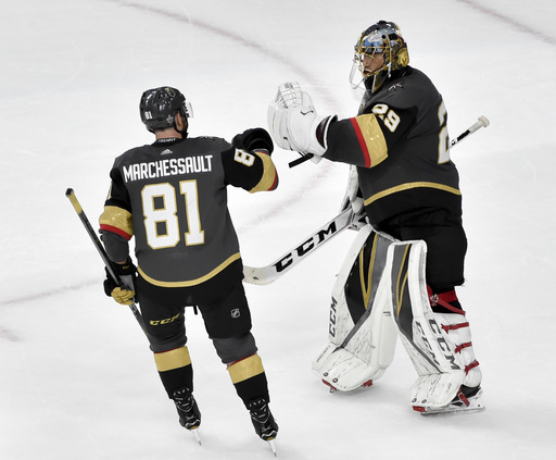 Marchessault scores twice, Golden Knights top Jets 4-2