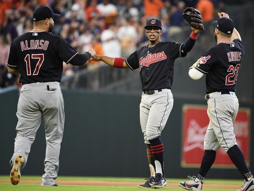 Kluber strikes out 10, pitches Indians past Astros 5-4