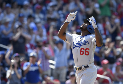 Dodgers beat Nationals 7-2 to complete 3-game sweep