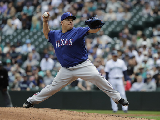 Oldest in majors, Rangers pitcher Bartolo Colon turns 45