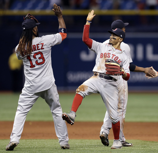 Betts powers Red Sox past Rays 4-2