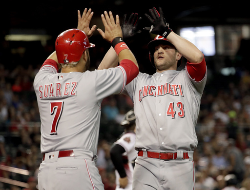 Duvall’s slam helps Reds beat Diamondbacks 7-4