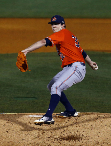 Tigers tab Auburn pitcher Casey Mize with top draft pick