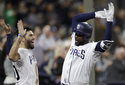 Spangenberg, Lopez lead Padres in 11-4 win against Braves