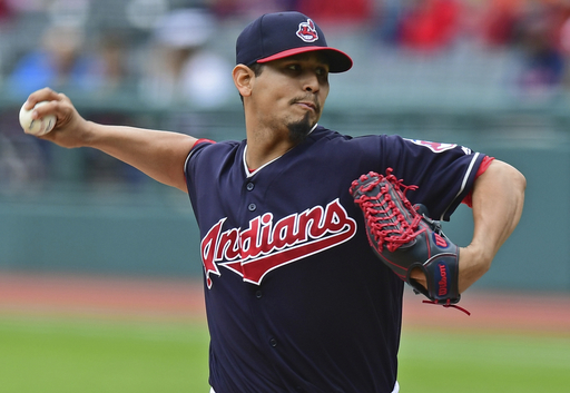 Carrasco strikes out 10 as Indians beat Brewers 3-1