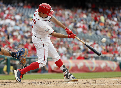 Rendon has 4 hits, Nationals pound Rays 11-2