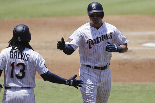 5 Padres relievers combine to 4-hit Braves in 3-1 win