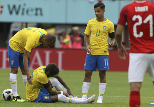 Neymar shines as Brazil beats Austria in World Cup warmup