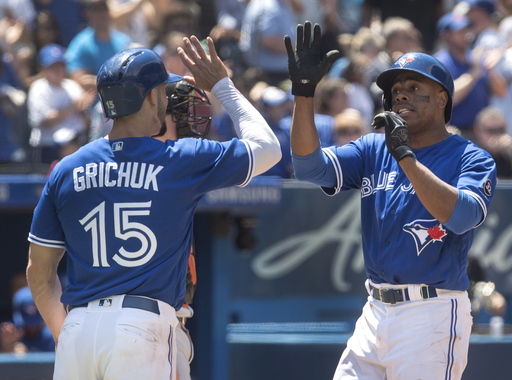 Granderson has career-high 6 RBIs as Jays rout Orioles 13-3