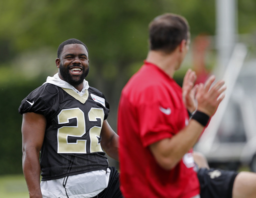 Ingram arrives for 1st day of Saints’ minicamp