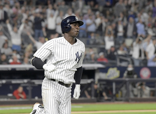 Gregorius powers Yankees past Nationals 3-0