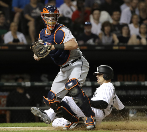 Hicks, Martinez lead Tigers to 4-3 win over White Sox