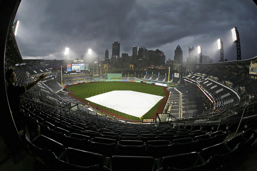 Pirates and Brewers rained out