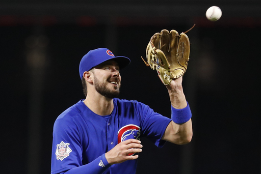 Cubs’ Bryant sits 2nd straight day with sore shoulder