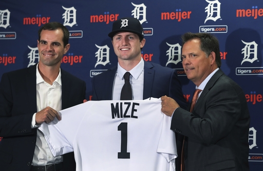 Tigers agree to terms with top overall draft pick