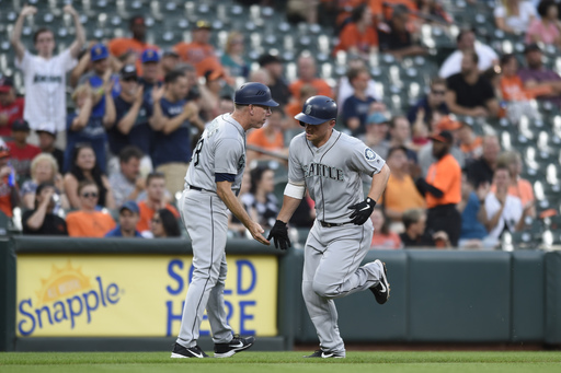 Seager HR, 3 RBIs lift Mariners past Orioles 3-2