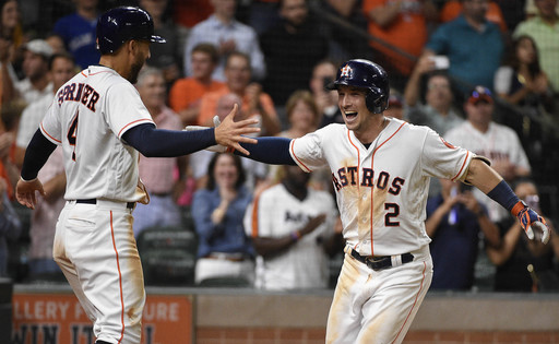 Bregman hits 2-run shot in 9th to lift Astros past Blue Jays