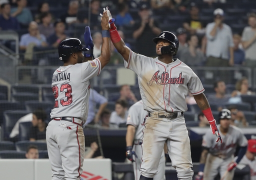 Acuna’s homer lifts Braves over Yankees 5-3 in 11