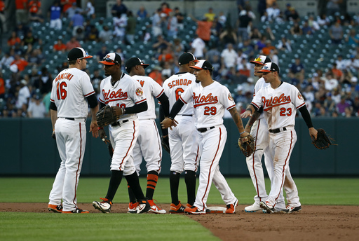 Valencia HR carries Orioles past Yankees 5-4 in DH opener