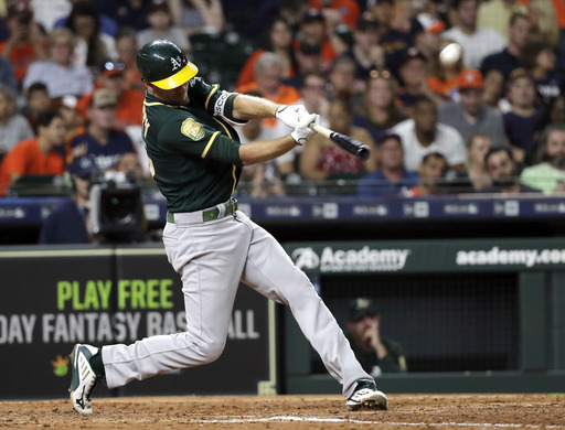 Montas, Piscotty help A’s blank Astros 2-0