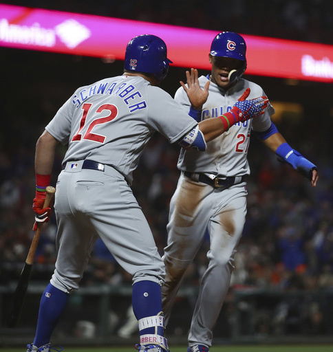 Cubs capitalize, bounce back from tough loss to beat Giants