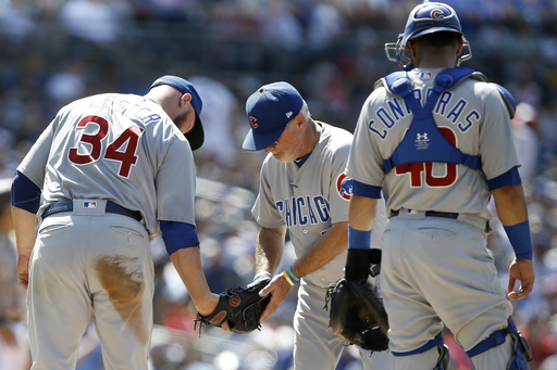 Cubs sweep Padres with 7-4 win