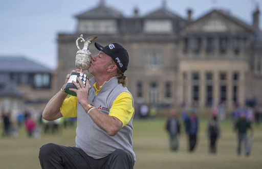 Jimenez wins Senior British Open by 1 shot