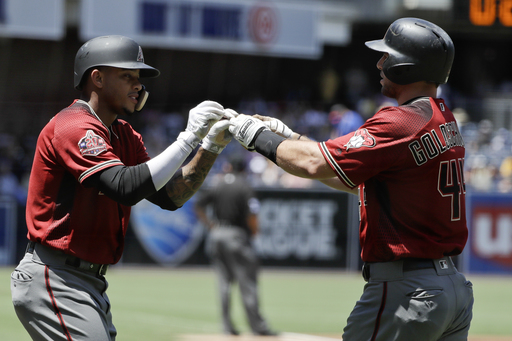 Goldschmidt, Ahmed, Pollock homer in Arizona’s 5-4 win