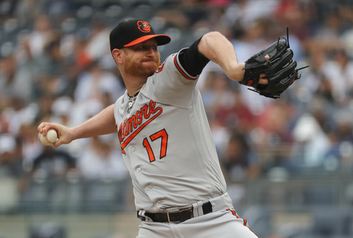 Cobb wins for 1st time in 2 months as Orioles beat Yanks 7-5