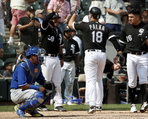 Abreu, Palka homer as Royals rally to top White Sox 6-3