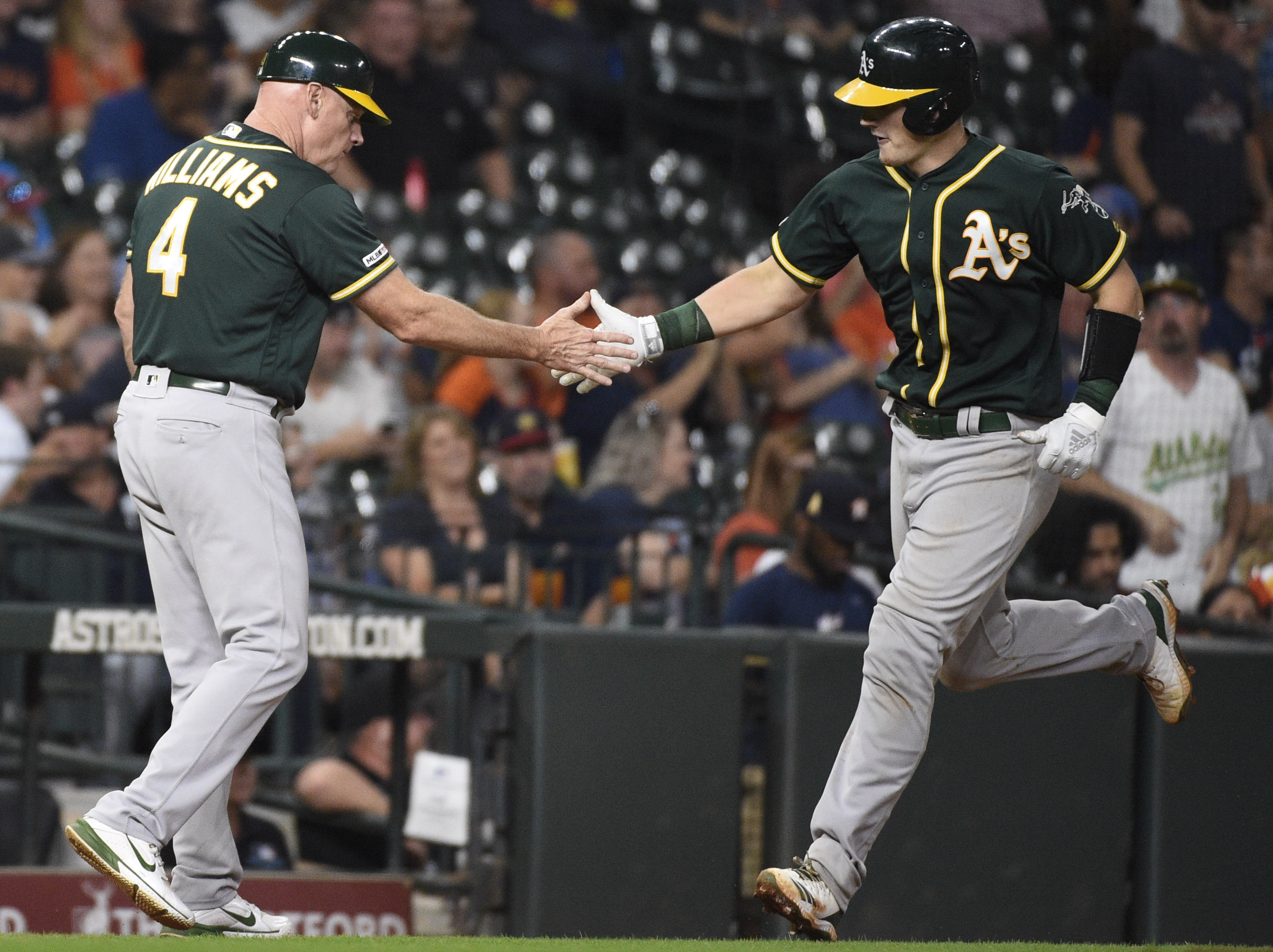 Murphy, Semien HR; Luzardo sharp in debut as A's beat Astros