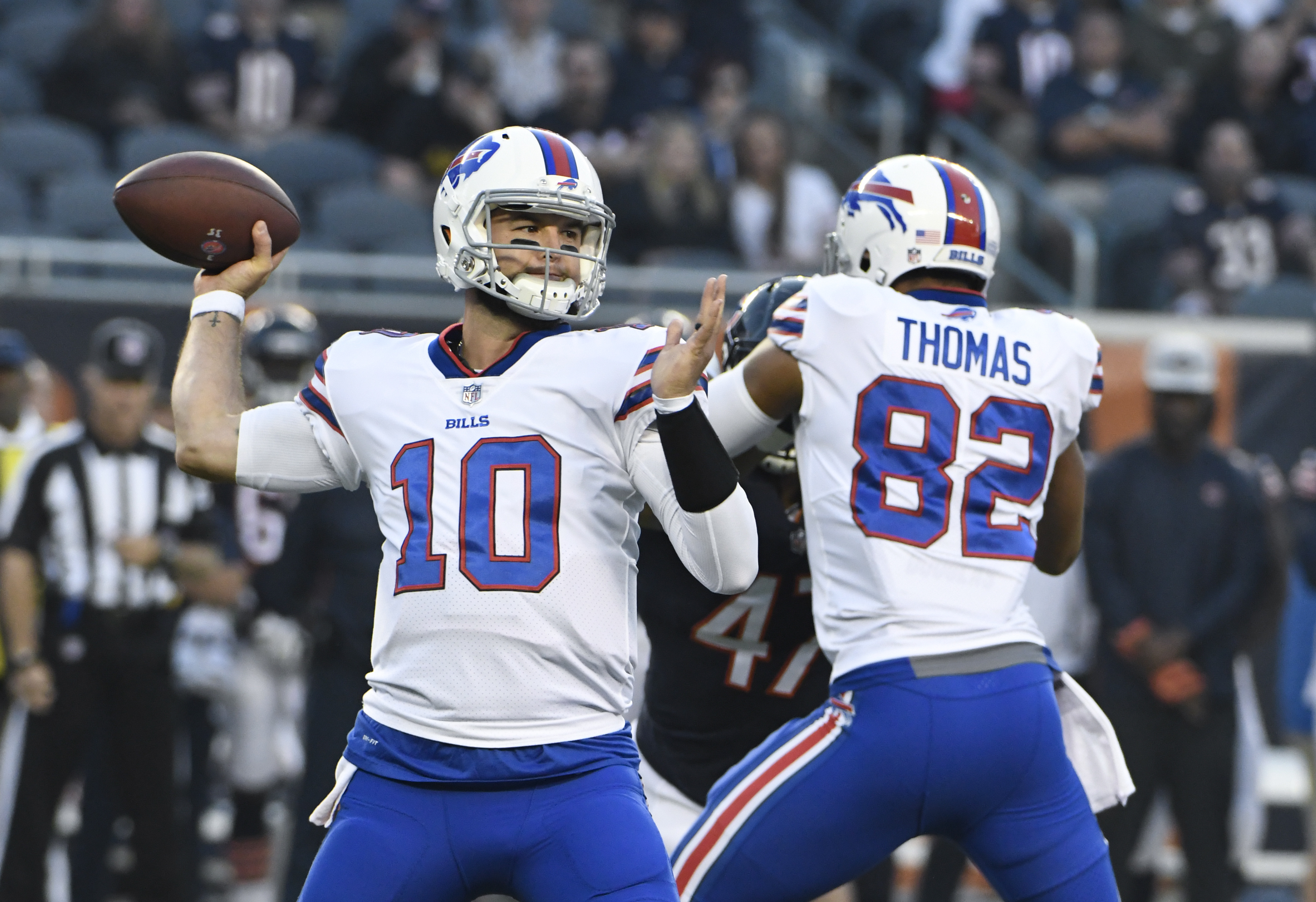 McCarron rallies after poor start, Bills beat Bears 28-27