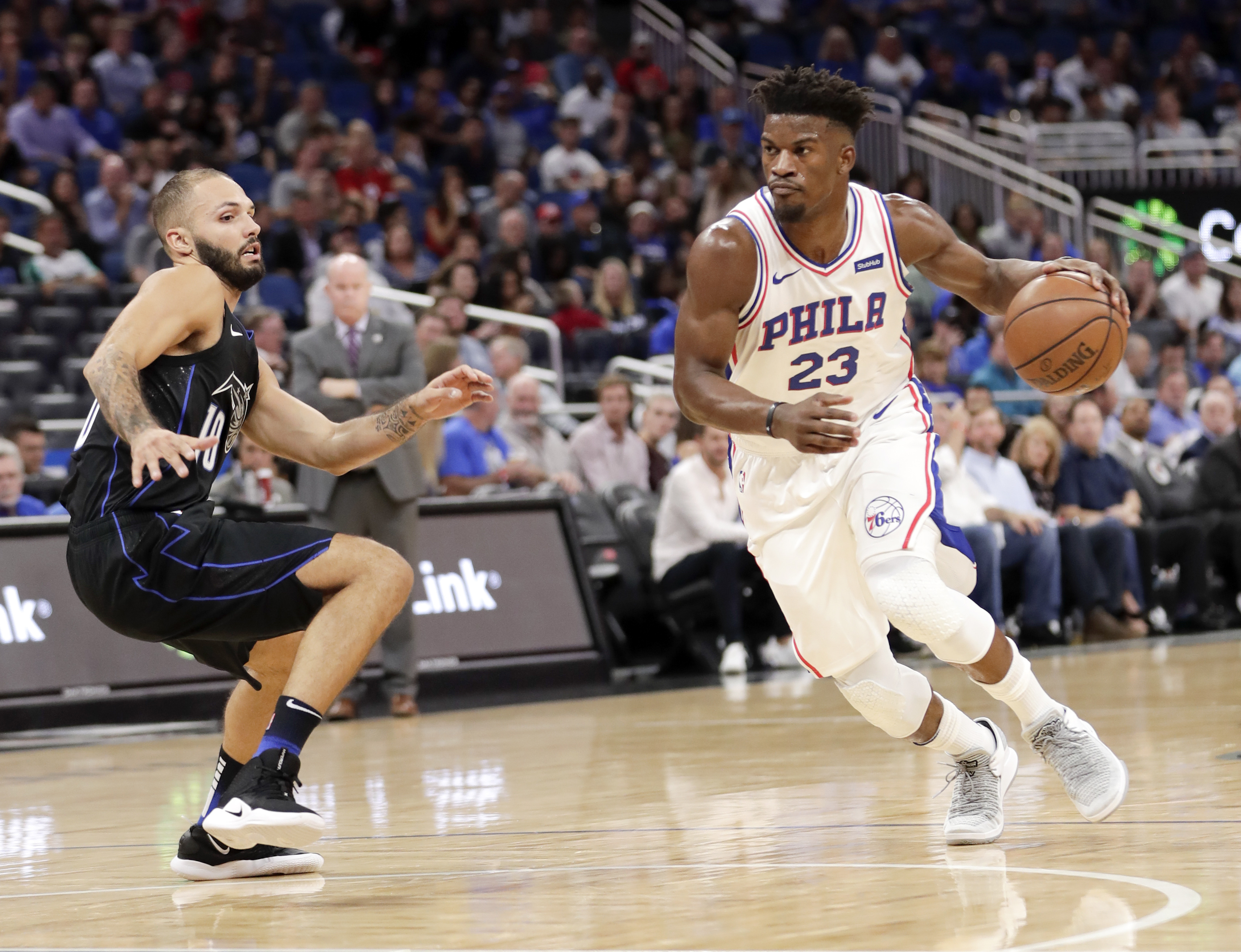 Magic come back to beat 76ers 111-106 in Butler’s debut