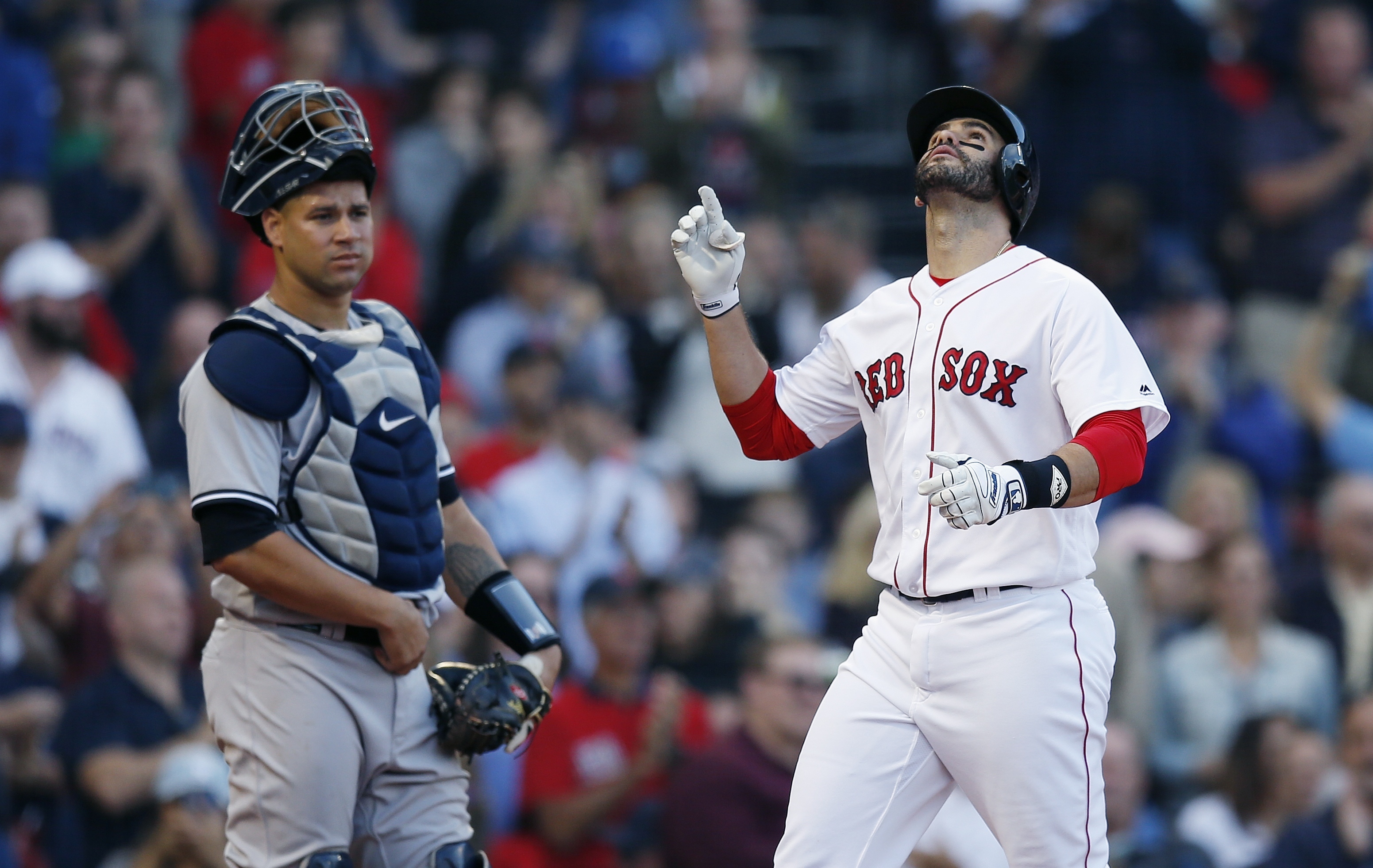 Red Sox claim more titles, beating Yankees 10-2 in finale