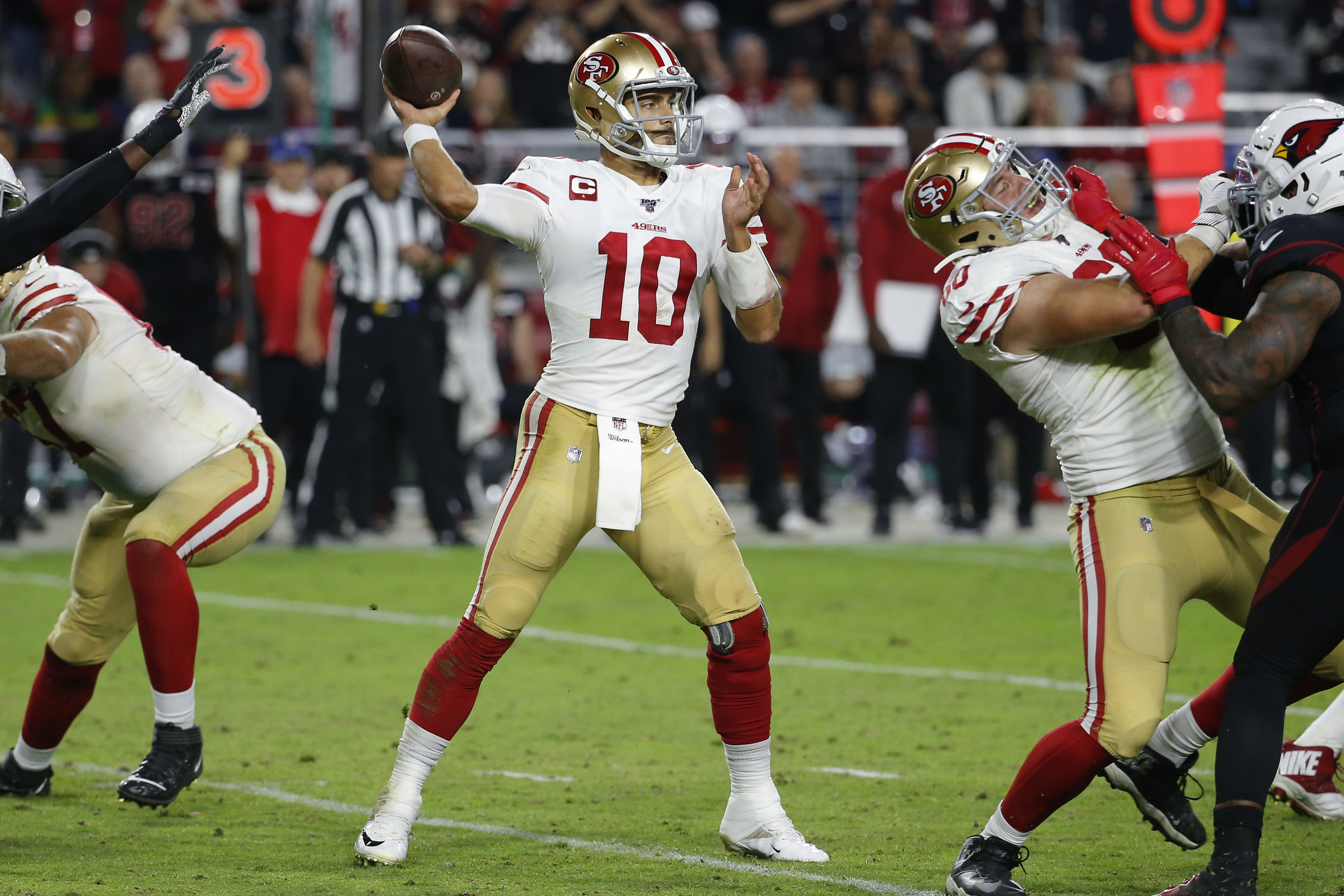 49ers reach midpoint at 8-0 just 2 years after 0-8 start